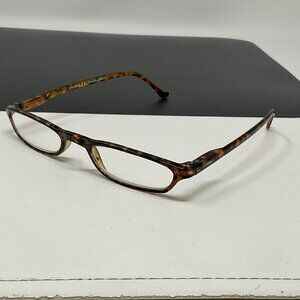 Peepers Skinny Mini 613 Reading Glasses +2.00 Tortoiseshell Brown